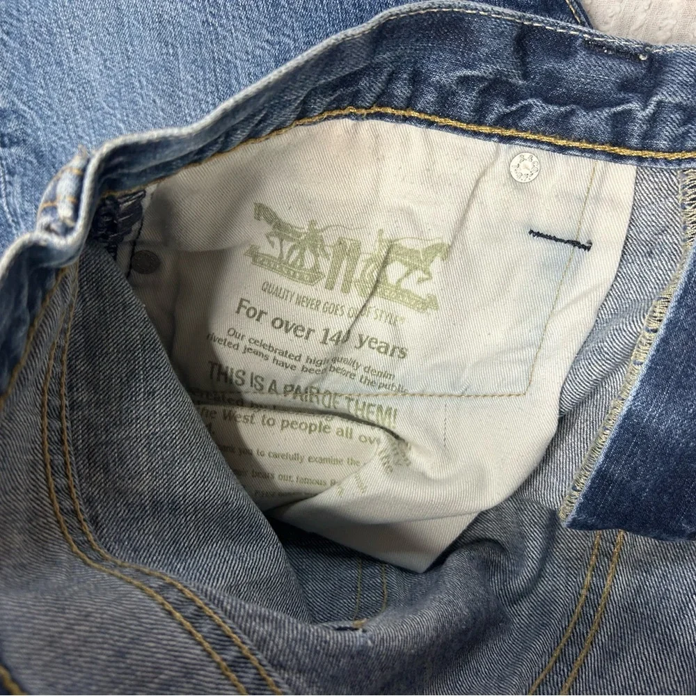 Levi’s 513 Slim Straight Jeans Men’s 36x30 Blue Classic Denim Casual Everyday